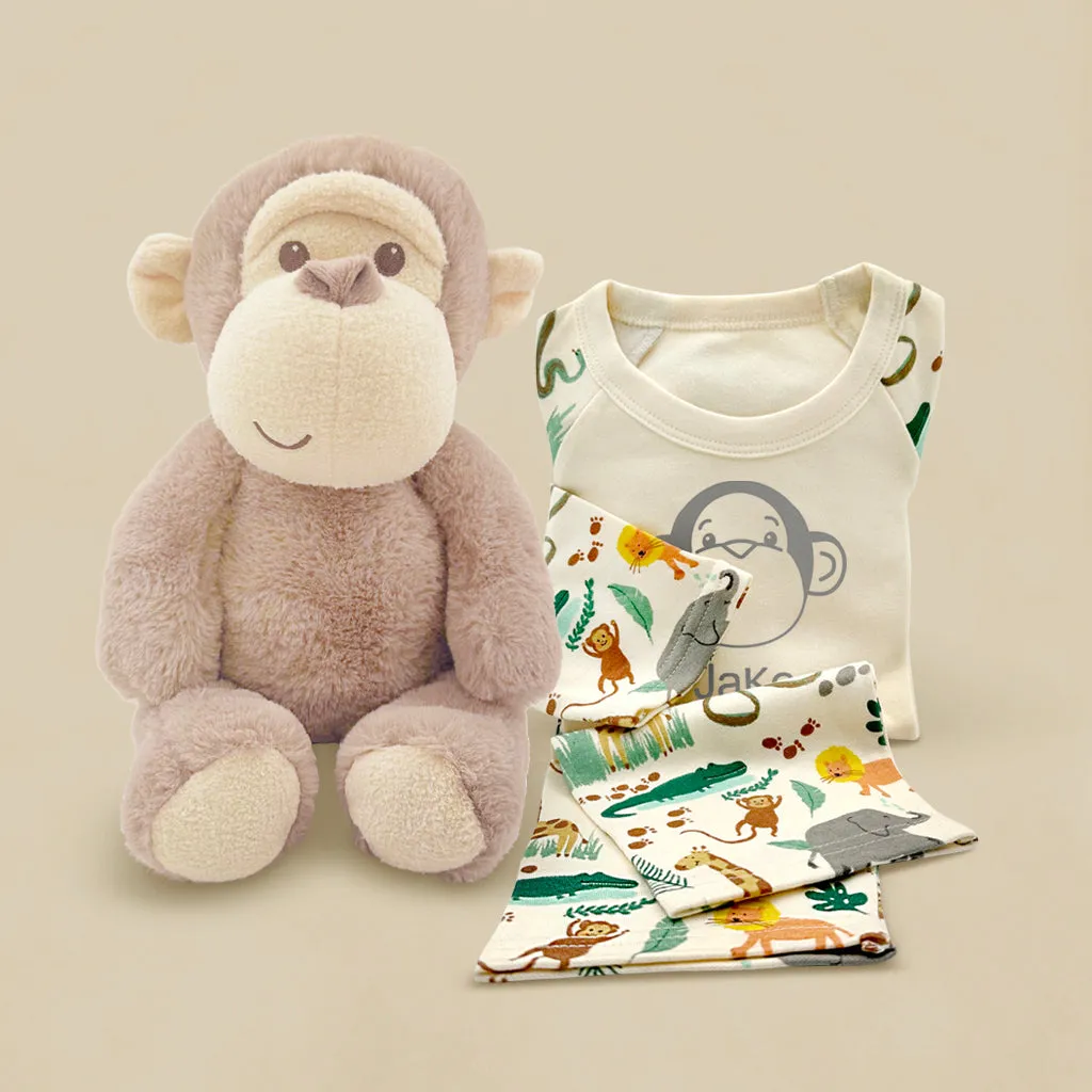 Morris Monkey And Personalised Jungle Pyjamas