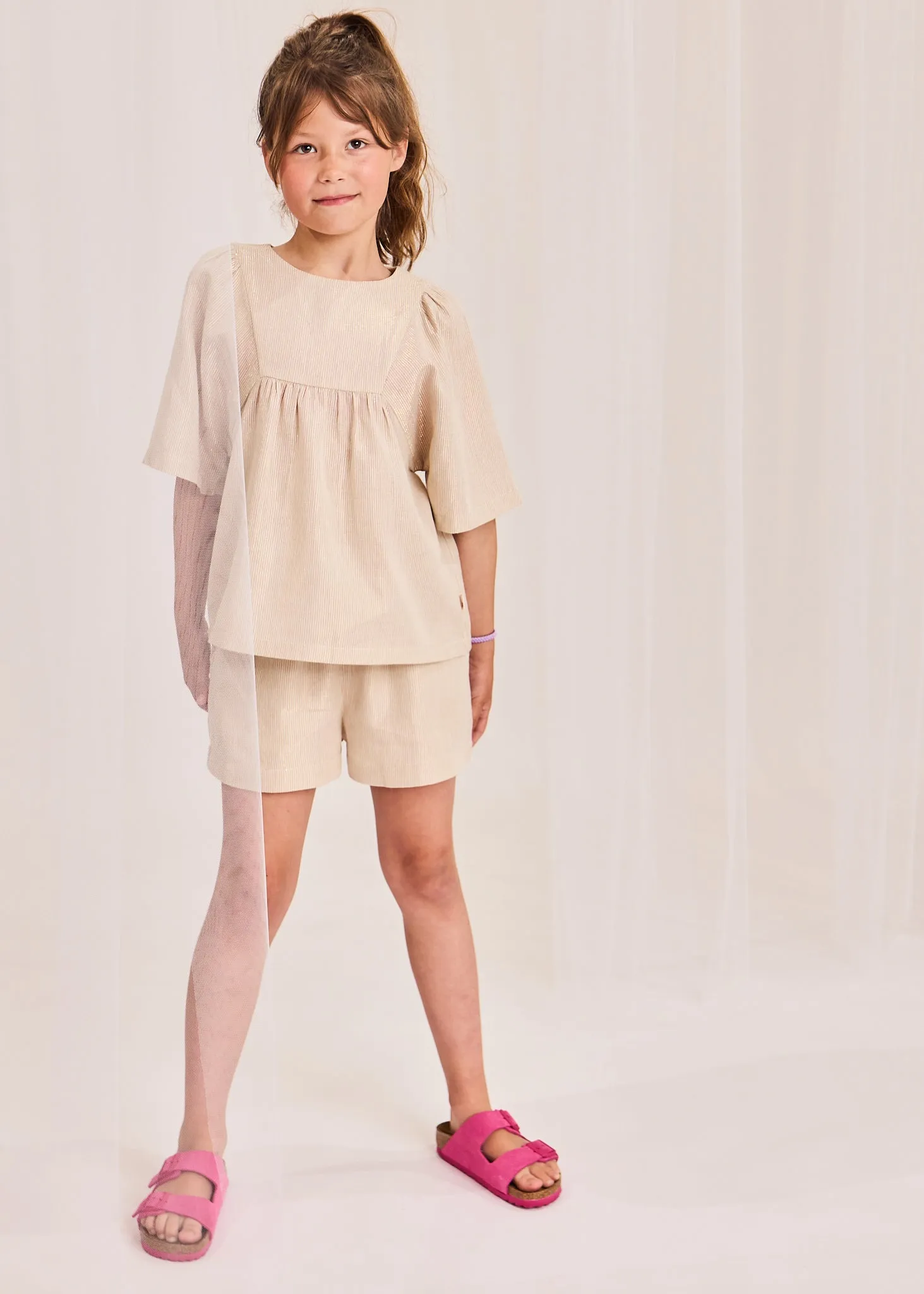 munya shorts gold 000013 - gold Ao76 Clothes Boys Girls