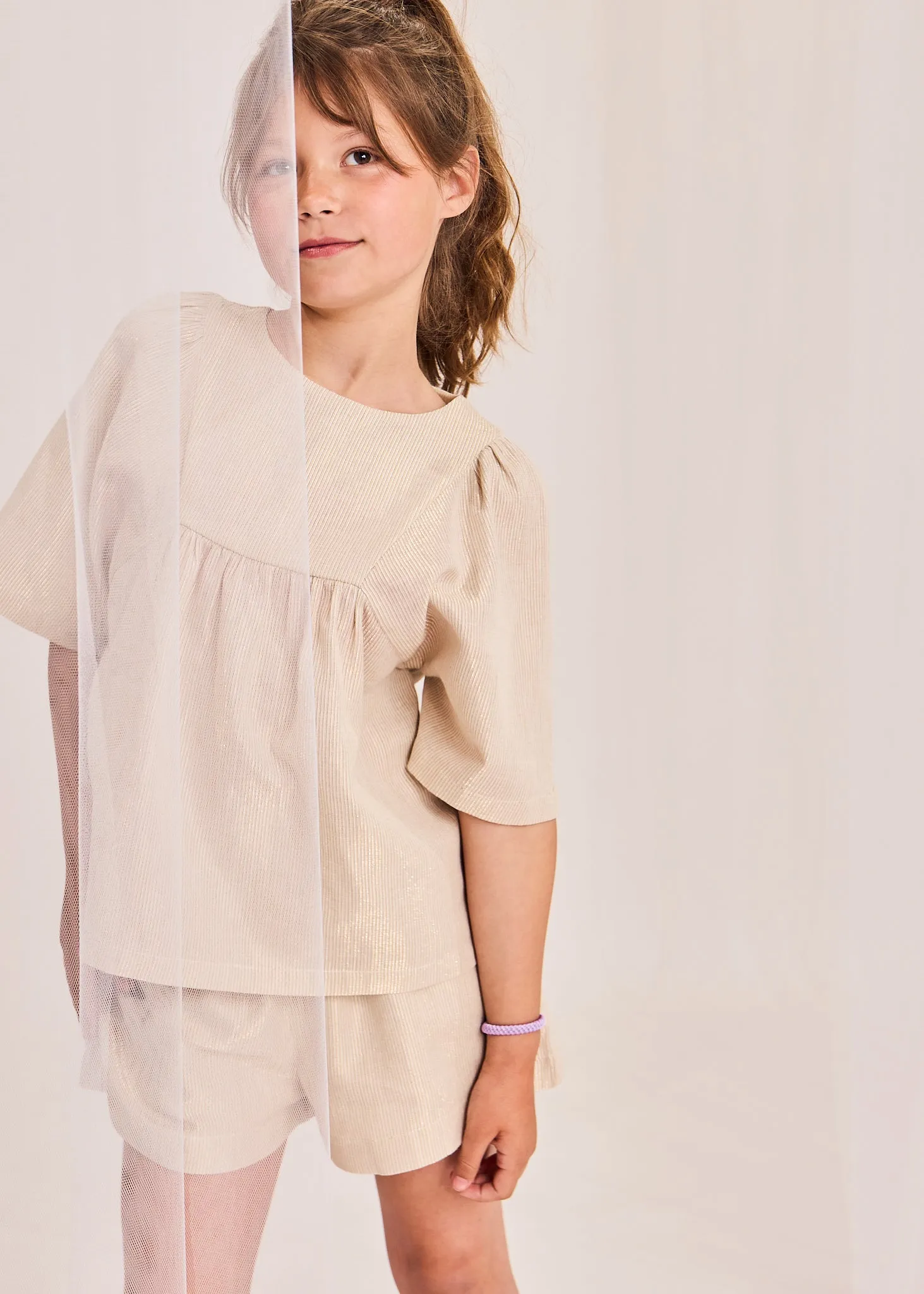 munya shorts gold 000013 - gold Ao76 Clothes Boys Girls