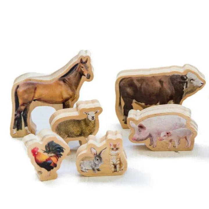 My Wooden Farm Animals Set