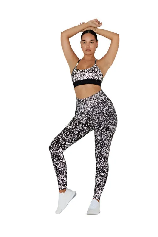 Noli Ultra Reflective Studio Legging Silver