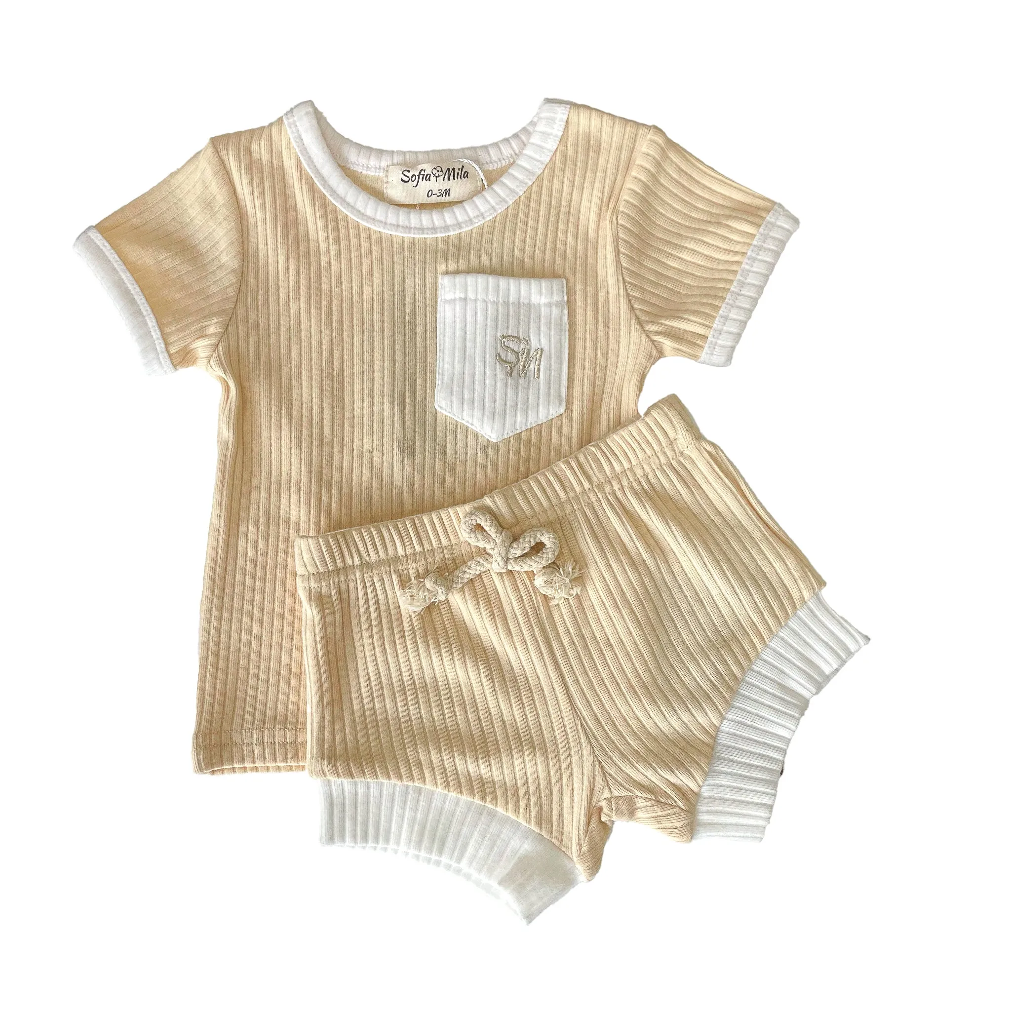 Organic Cotton Shorts and T-Shirt Set