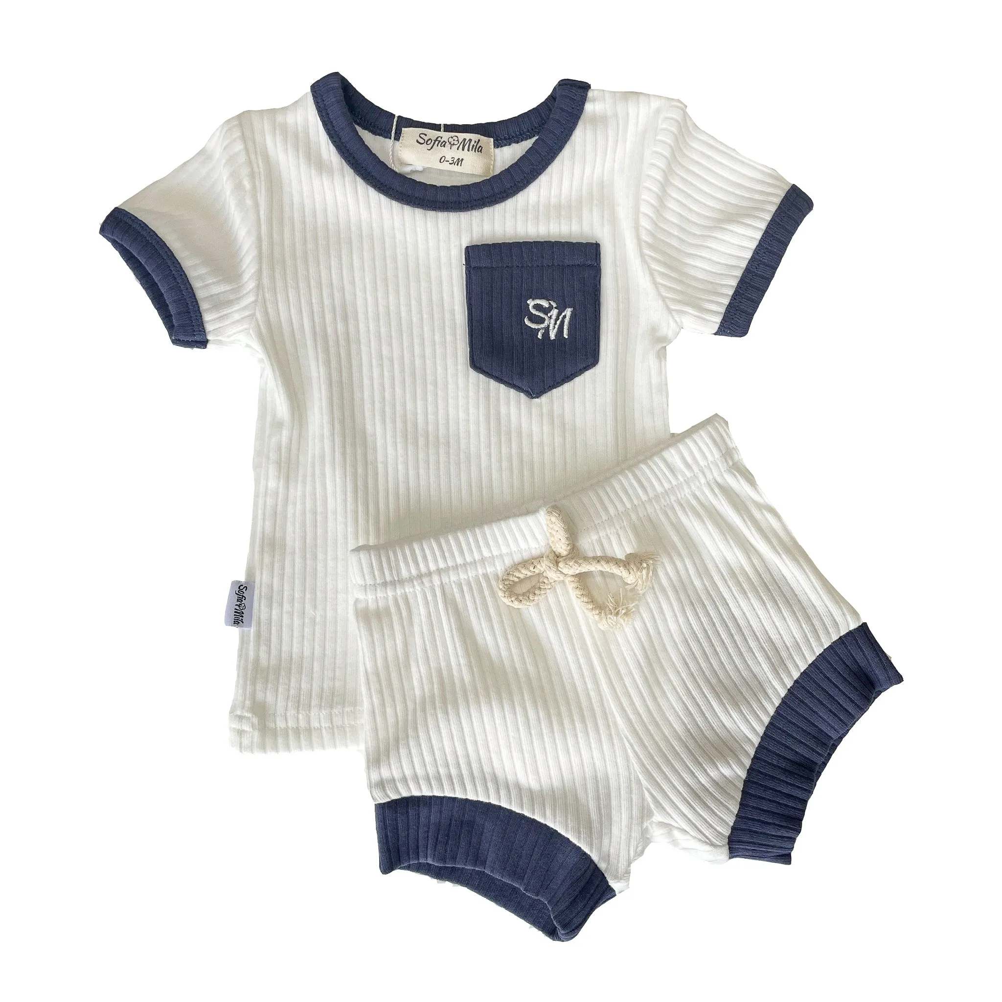 Organic Cotton Shorts and T-Shirt Set