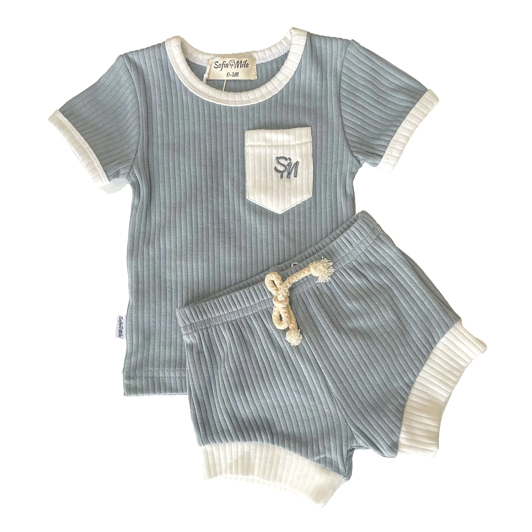 Organic Cotton Shorts and T-Shirt Set