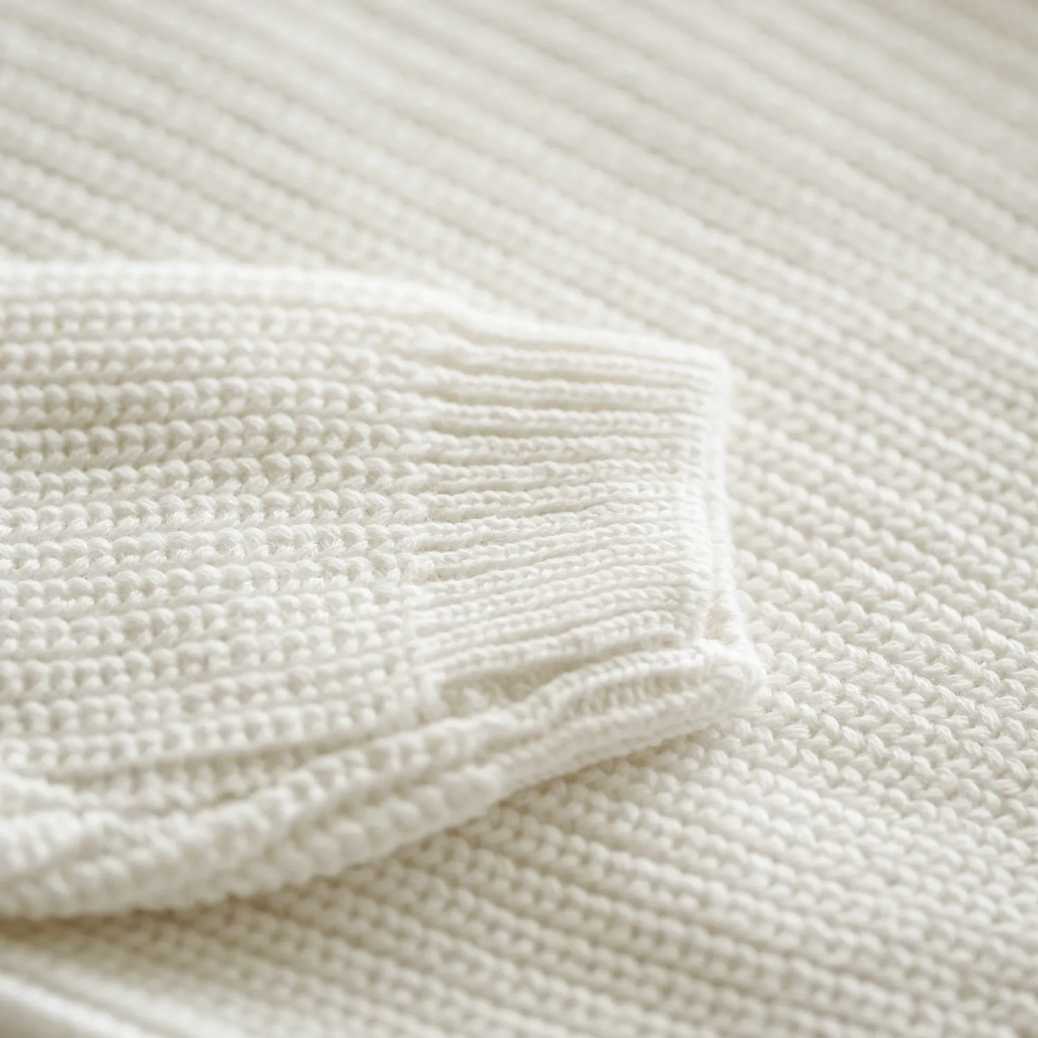 Organic Oversized Knit Sweater Babykids_Atlas-Grey