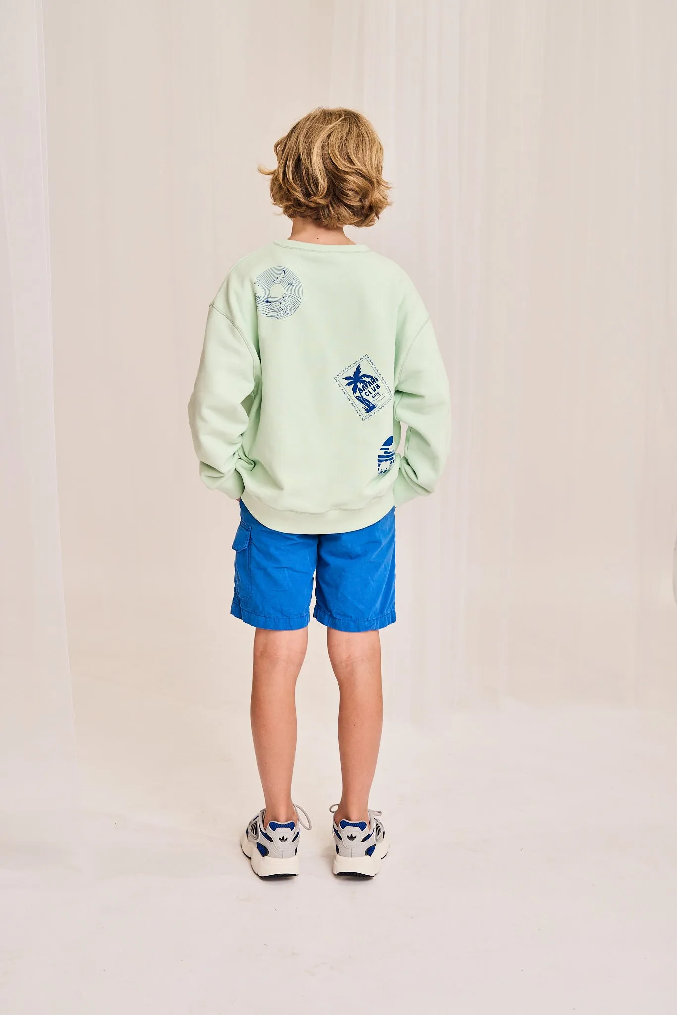 oscar sweater stickers 000400 - light green Ao76 Clothes Boys Girls