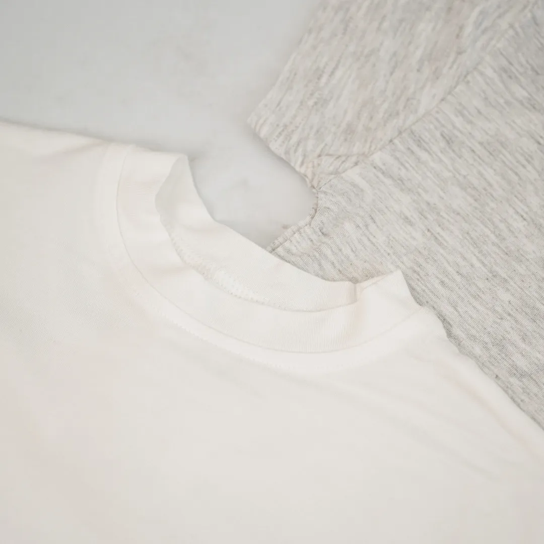 Oversized Bamboo T-shirt Babykids_Atlas-Grey