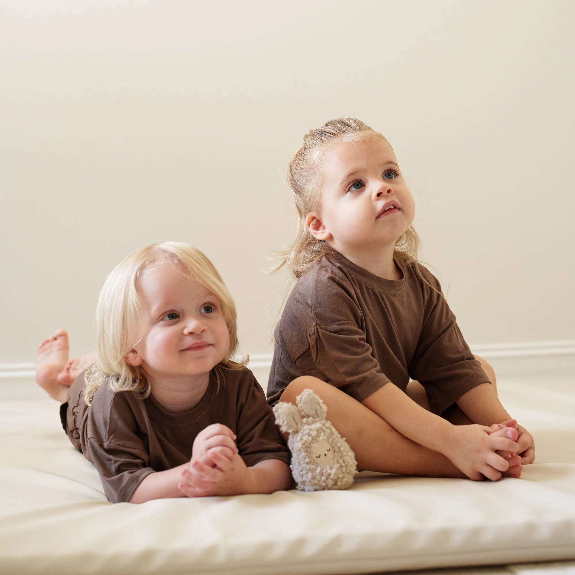 Oversized Bamboo T-shirt Babykids_Atlas-Grey
