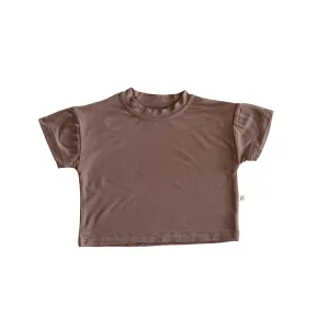 Oversized Bamboo T-shirt Babykids_Atlas-Grey