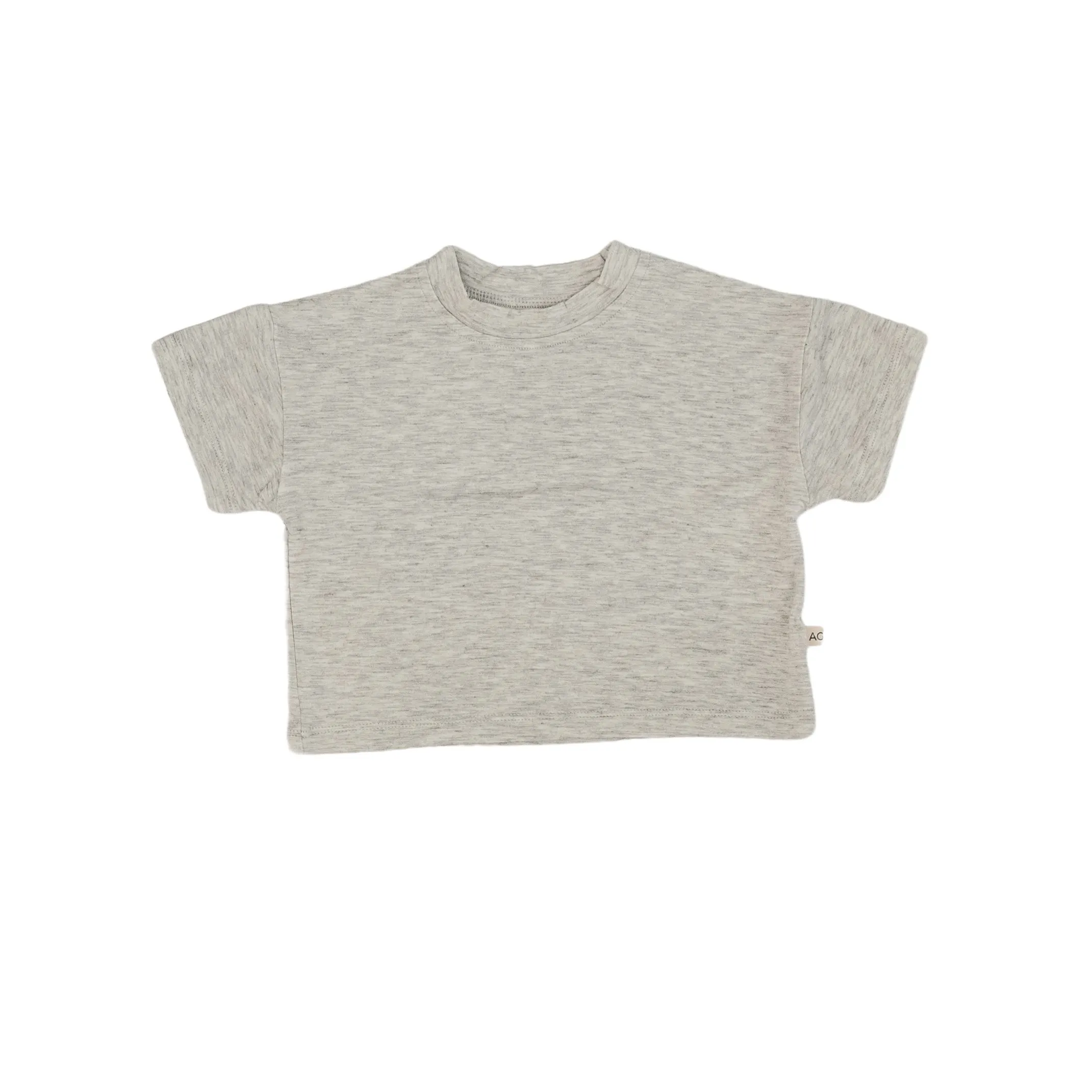 Oversized Bamboo T-shirt Babykids_Atlas-Grey