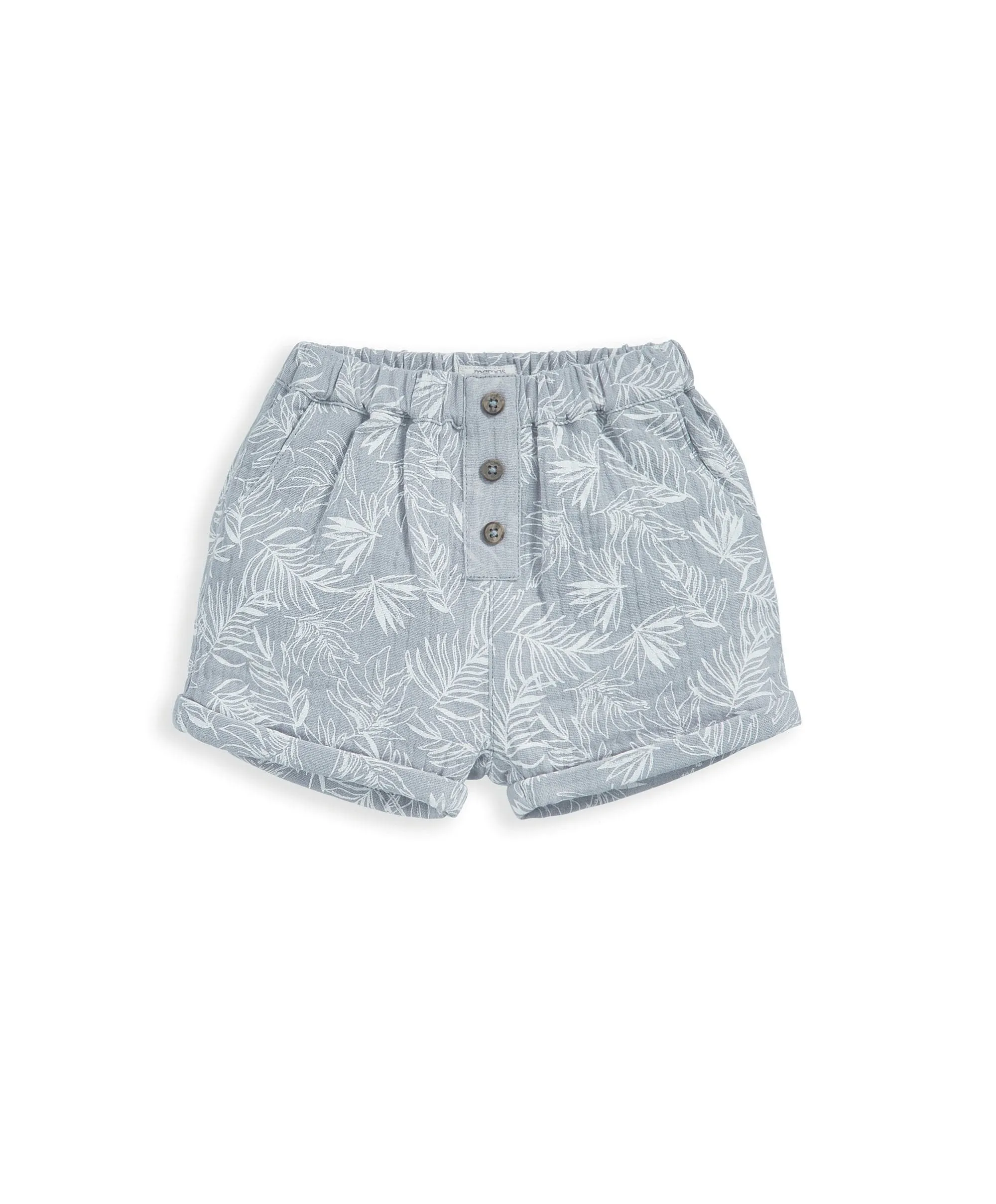 Palm Shirt & Shorts Outfit Set