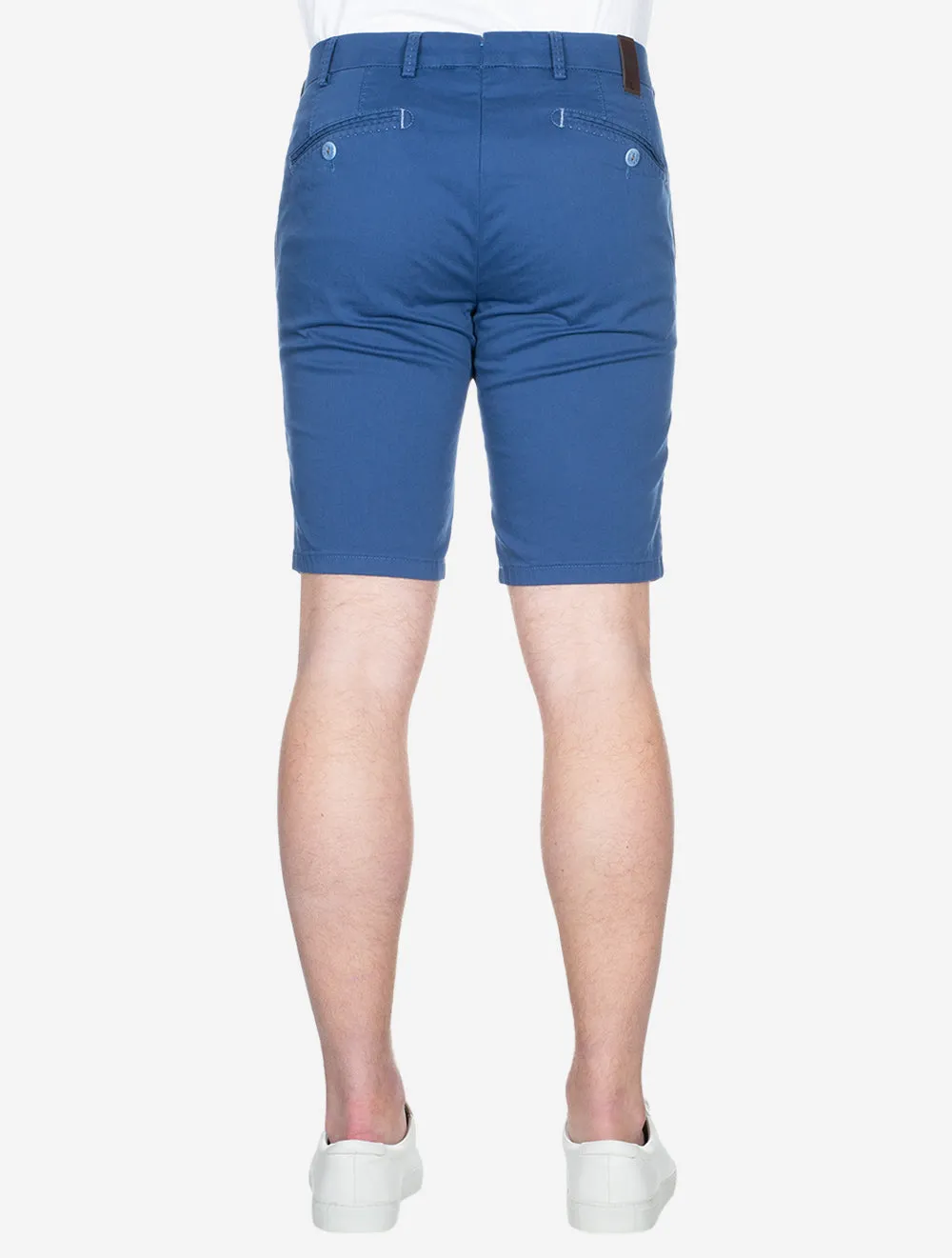 Pegasus Cotton Chino Shorts Blue