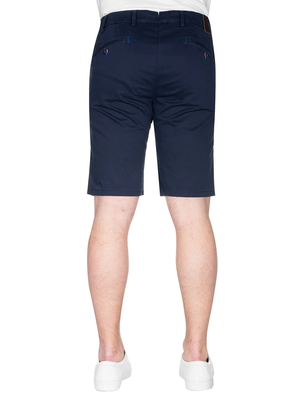 Pegasus Cotton Chino Shorts Navy
