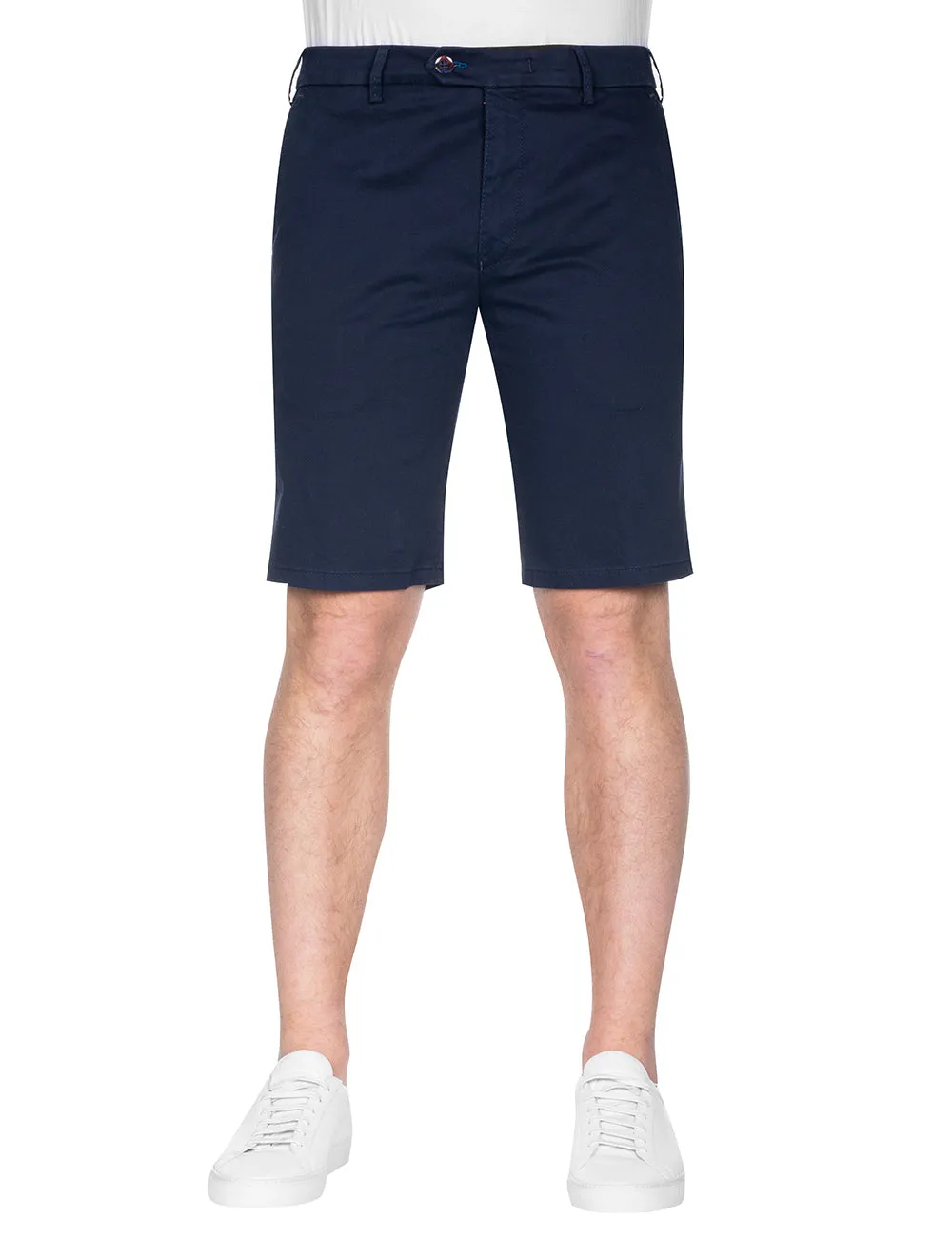 Pegasus Cotton Chino Shorts Navy