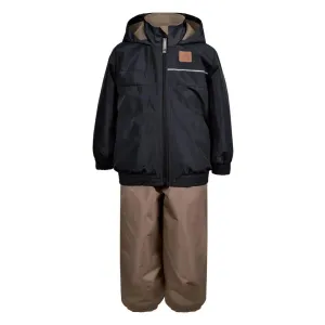 Perlimpinpin Toddler & Big Boys Snow Suit - Black/Brown (Sizes 4 & 6x) Babykids Perlimpinpin