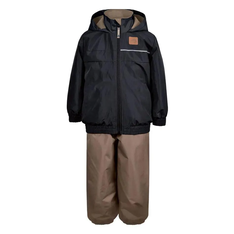 Perlimpinpin Toddler & Big Boys Snow Suit - Black/Brown (Sizes 4 & 6x) Babykids Perlimpinpin