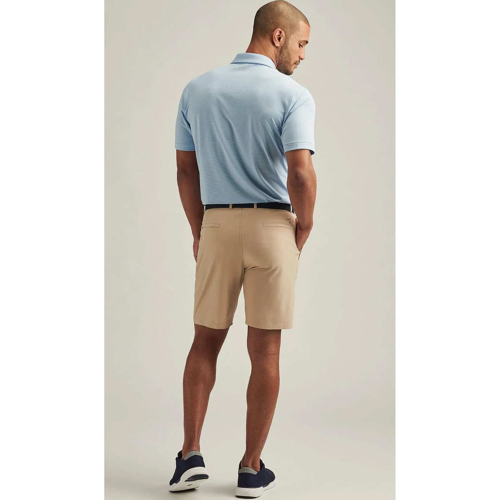Peter Millar 9-Inch Shackleford Performance Hybrid Shorts - Beech Wood* Peter Millar Clothing