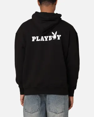 Playboy Logo Bunny O Hoodie Black