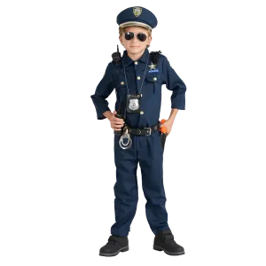 Police Officer Costume Set - Kids Babykids_Dress-Up-America