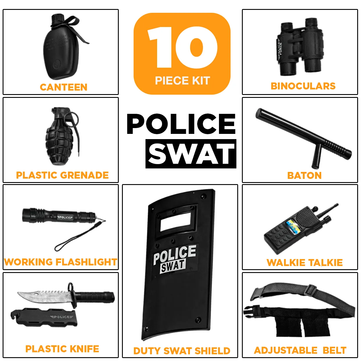Police Toys Role Play Set - Kids Babykids_Dress-Up-America