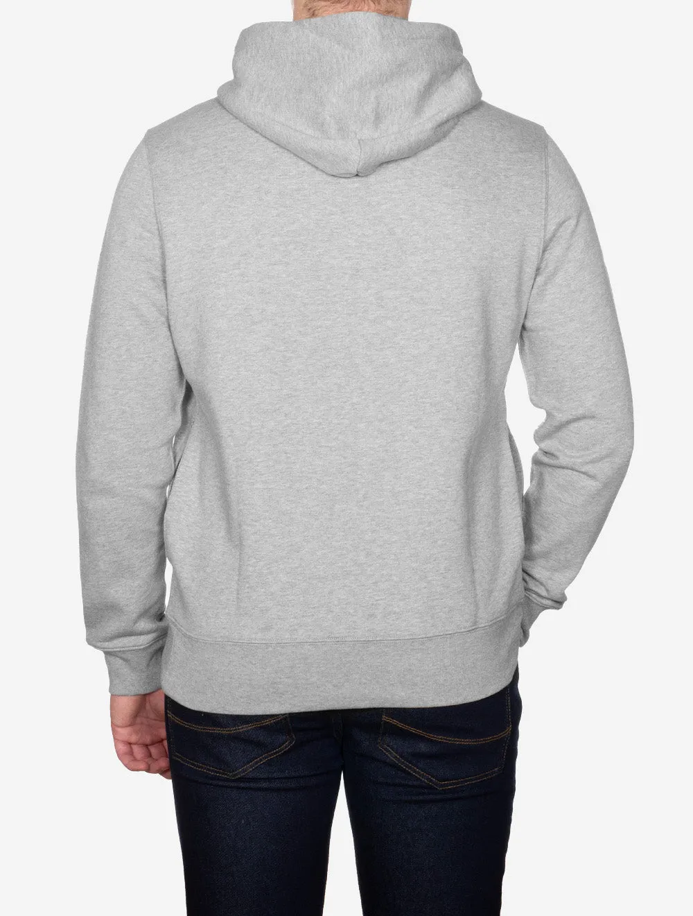 Polo Bear Fleece Hoodie Grey