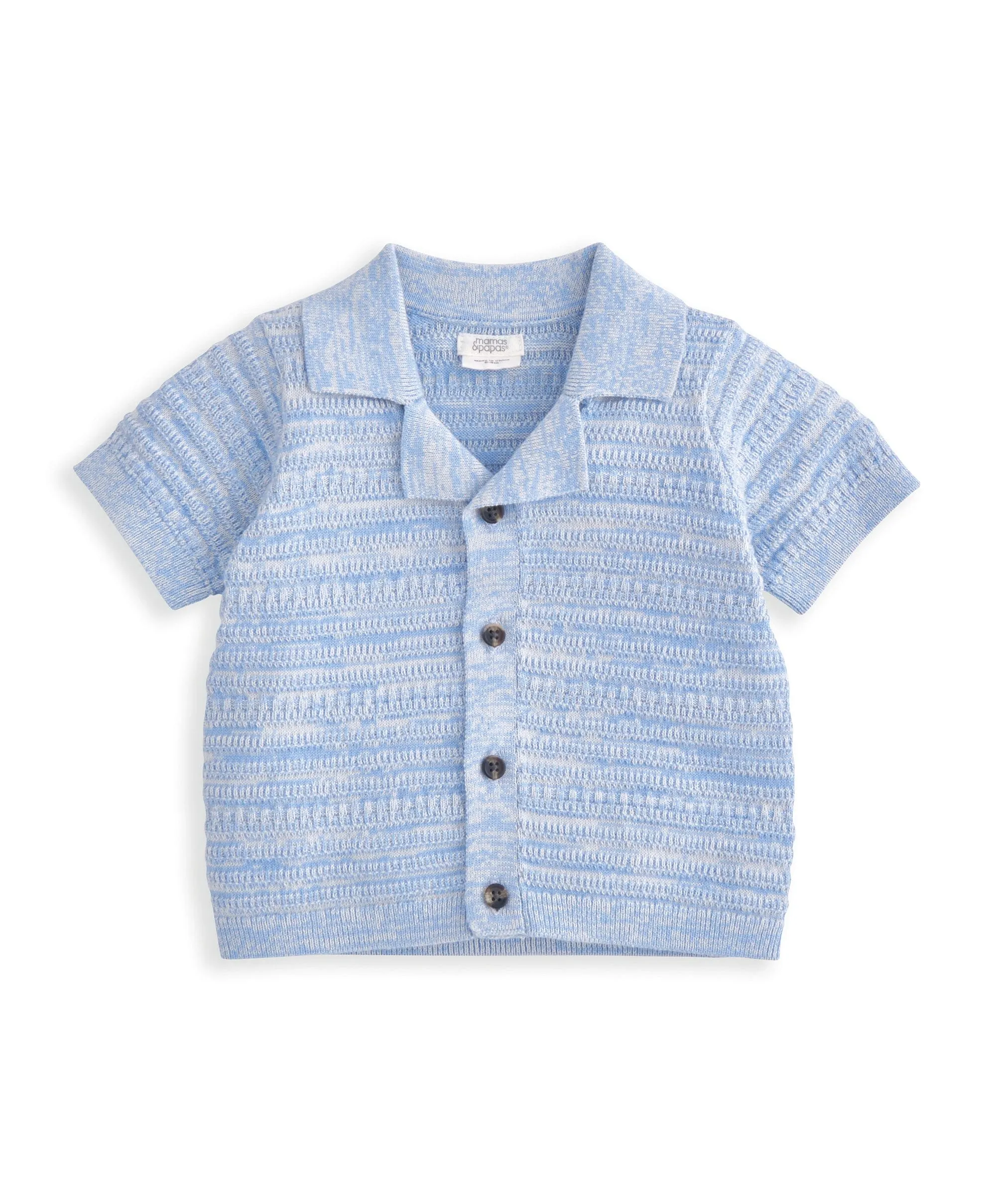 Polo Top & Shorts Set (2 Pieces) - Navy