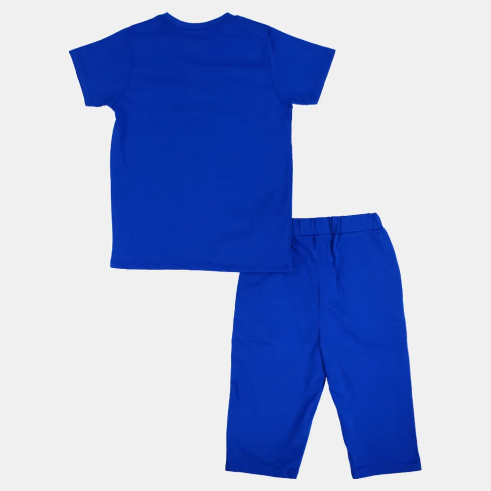 "Love Your Life" Boys' Cotton Pajama Set