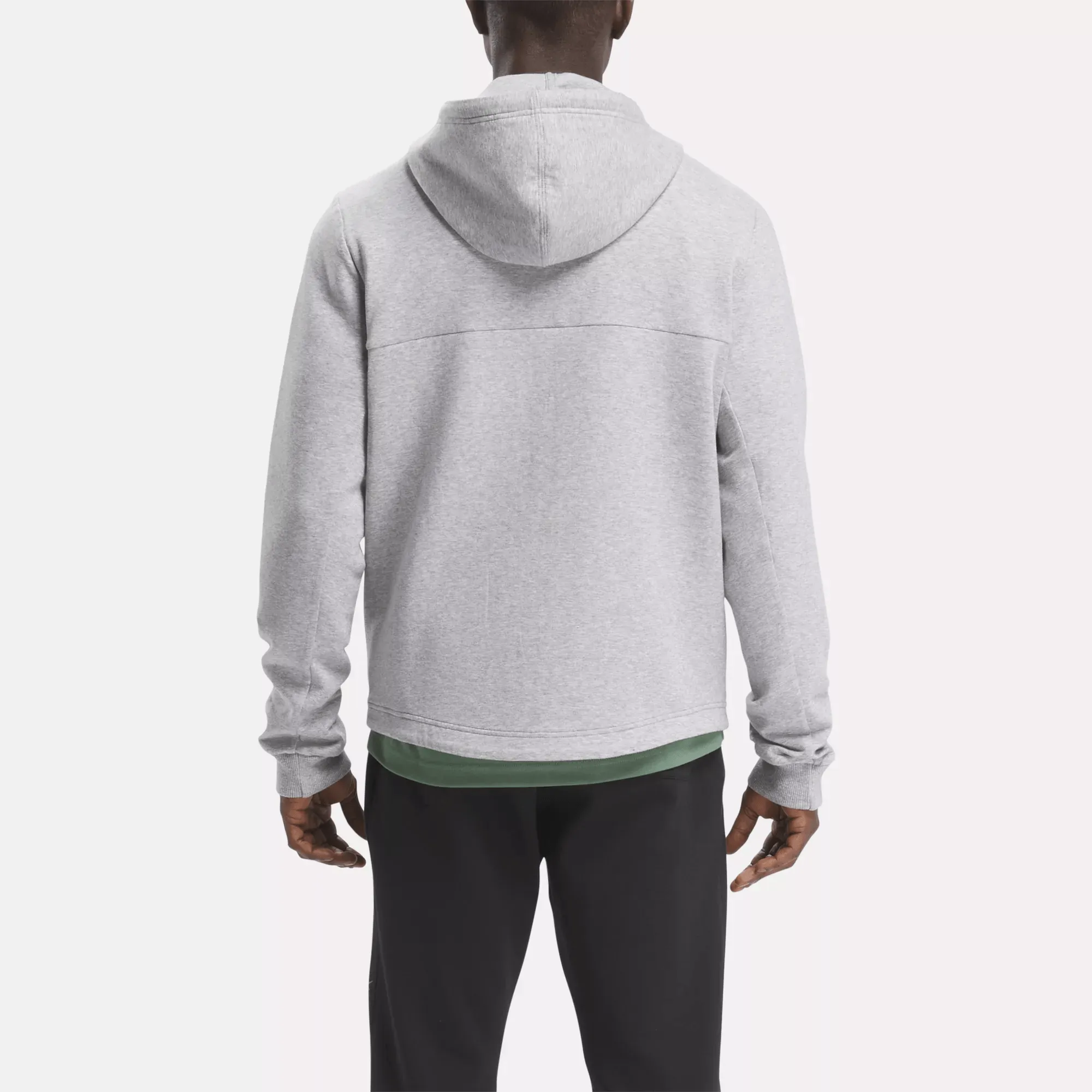 Reebok Clothing Men's Active Collective DreamBlend Full-Zip Hoodie