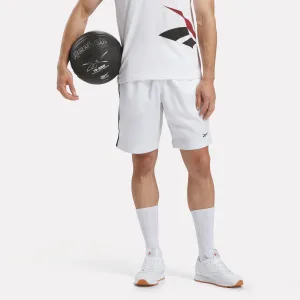 Reebok Clothing Men's Basketball Satin and Mesh Shorts