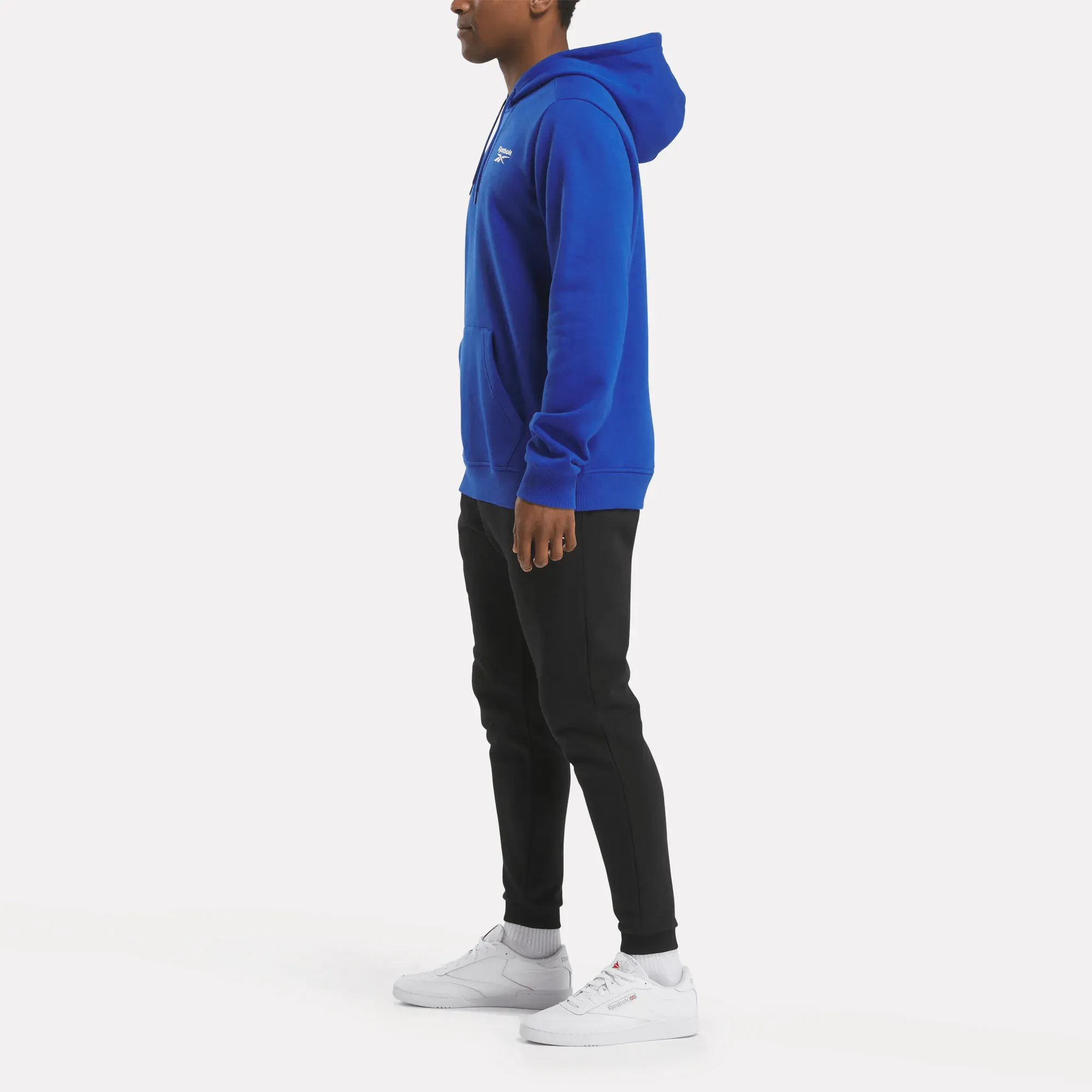 Reebok Clothing Men's Reebok Identity Small Logo Fleece Hoodie