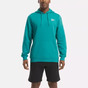 Reebok Clothing Men's Reebok Identity Small Logo Fleece Hoodie