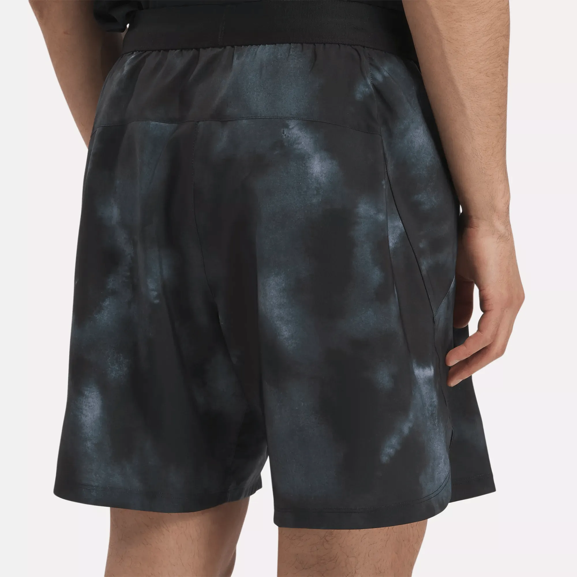 Reebok Clothing Men's Speed 3.0 Allover Print Shorts