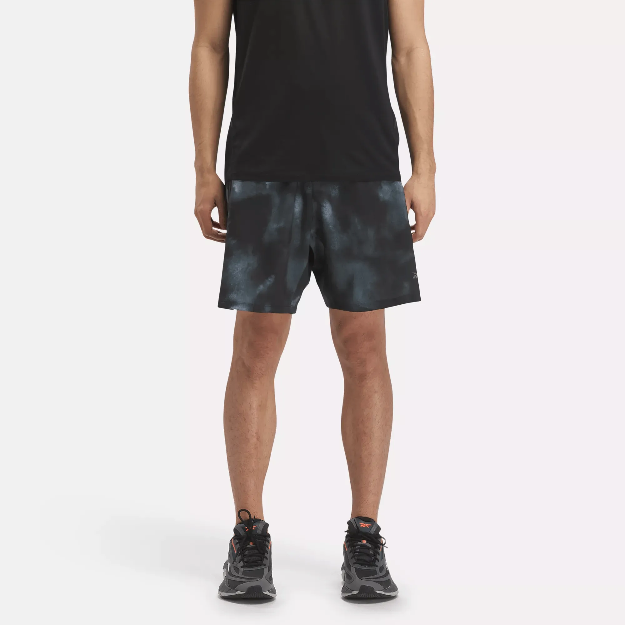 Reebok Clothing Men's Speed 3.0 Allover Print Shorts