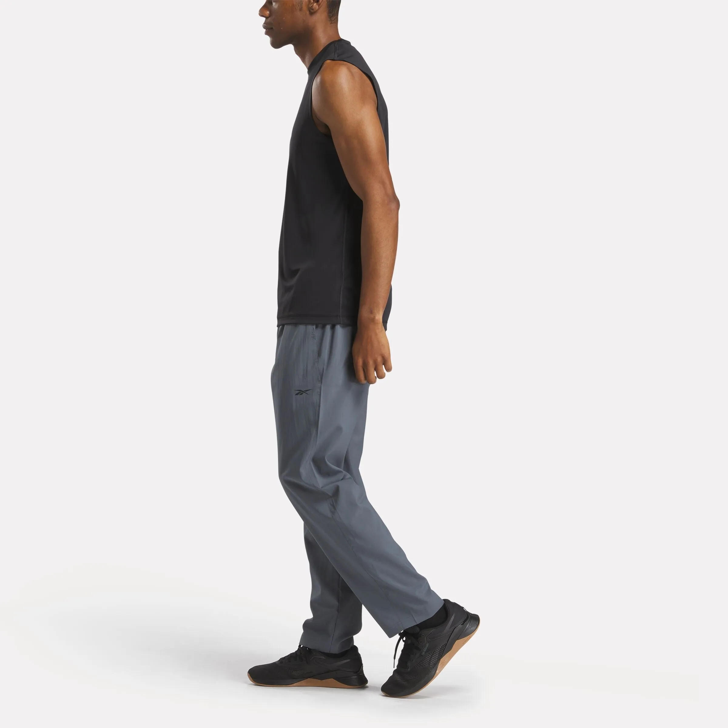 Reebok Clothing Men's Training Essentials Knit Woven Unlined Pants