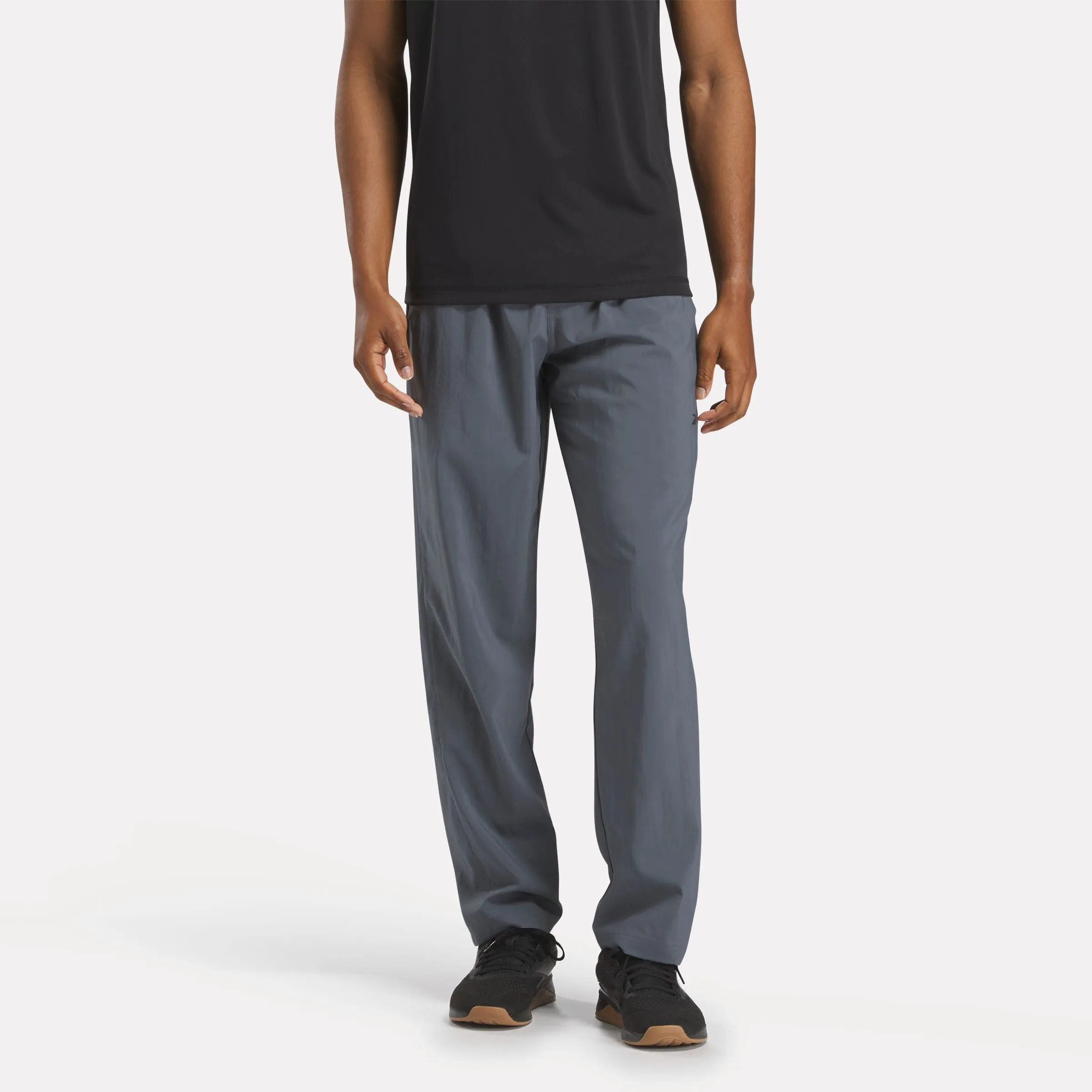 Reebok Clothing Men's Training Essentials Knit Woven Unlined Pants