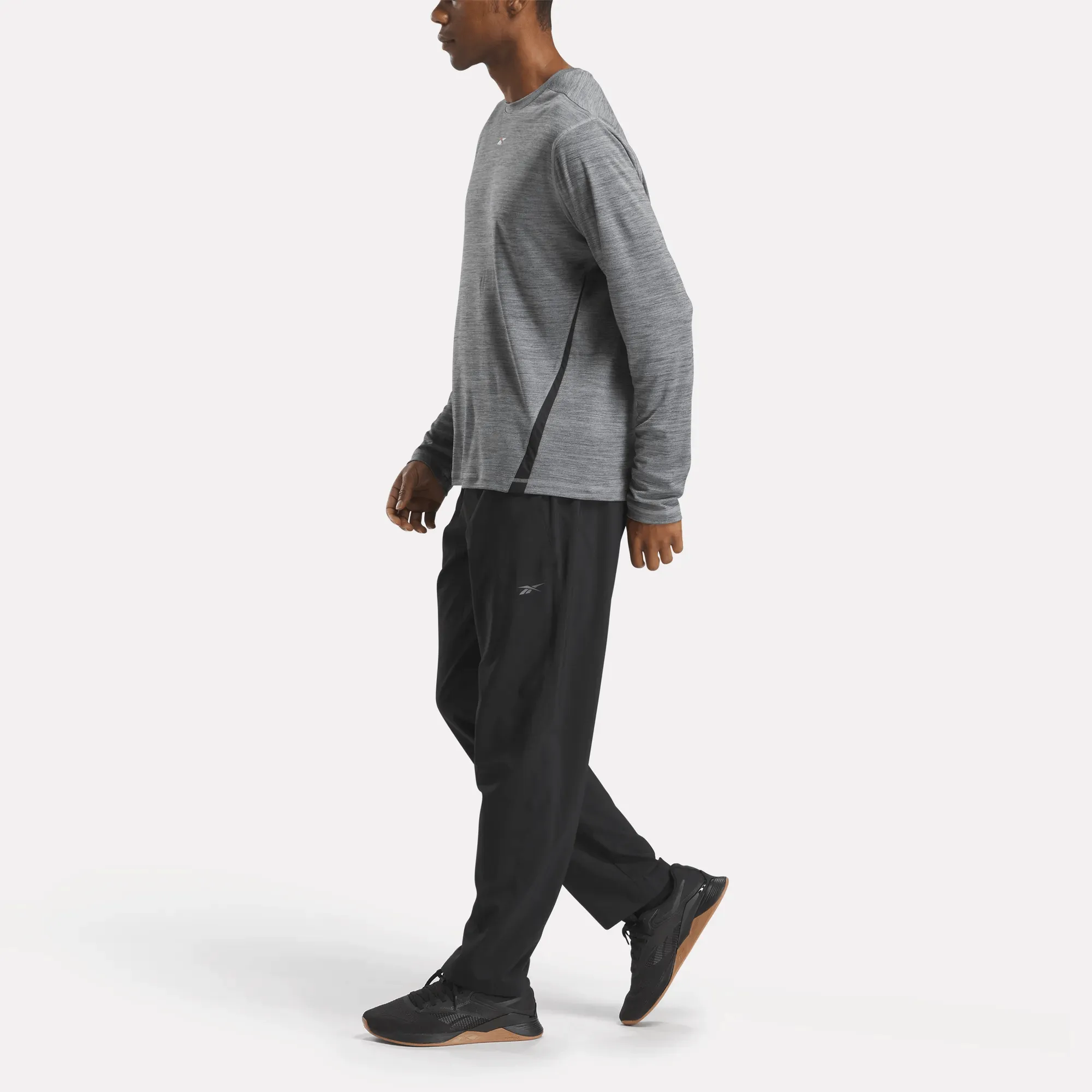 Reebok Clothing Men's Training Essentials Knit Woven Unlined Pants