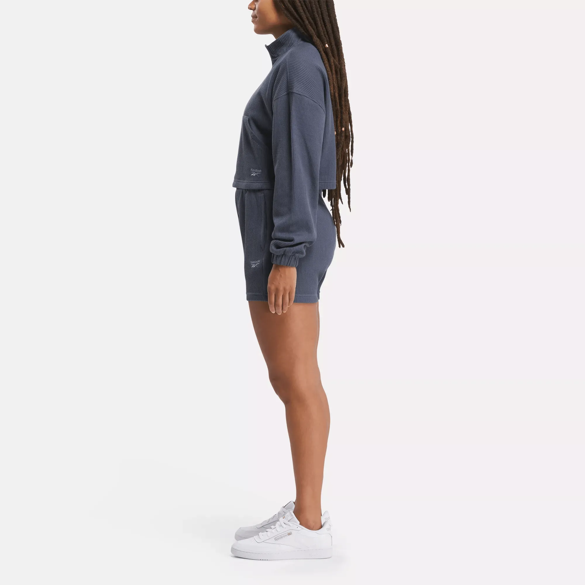 Reebok Clothing Women's Classics Wardrobe Essentials Waffle Shorts