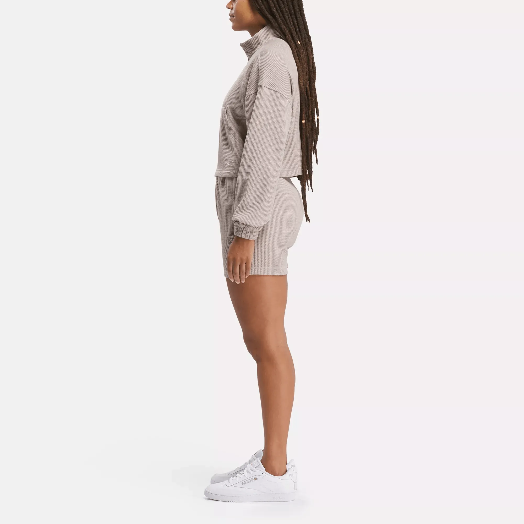 Reebok Clothing Women's Classics Wardrobe Essentials Waffle Shorts