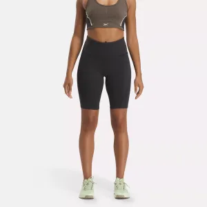 Reebok Clothing Women's Lux High-Rise Bike Shorts 9"