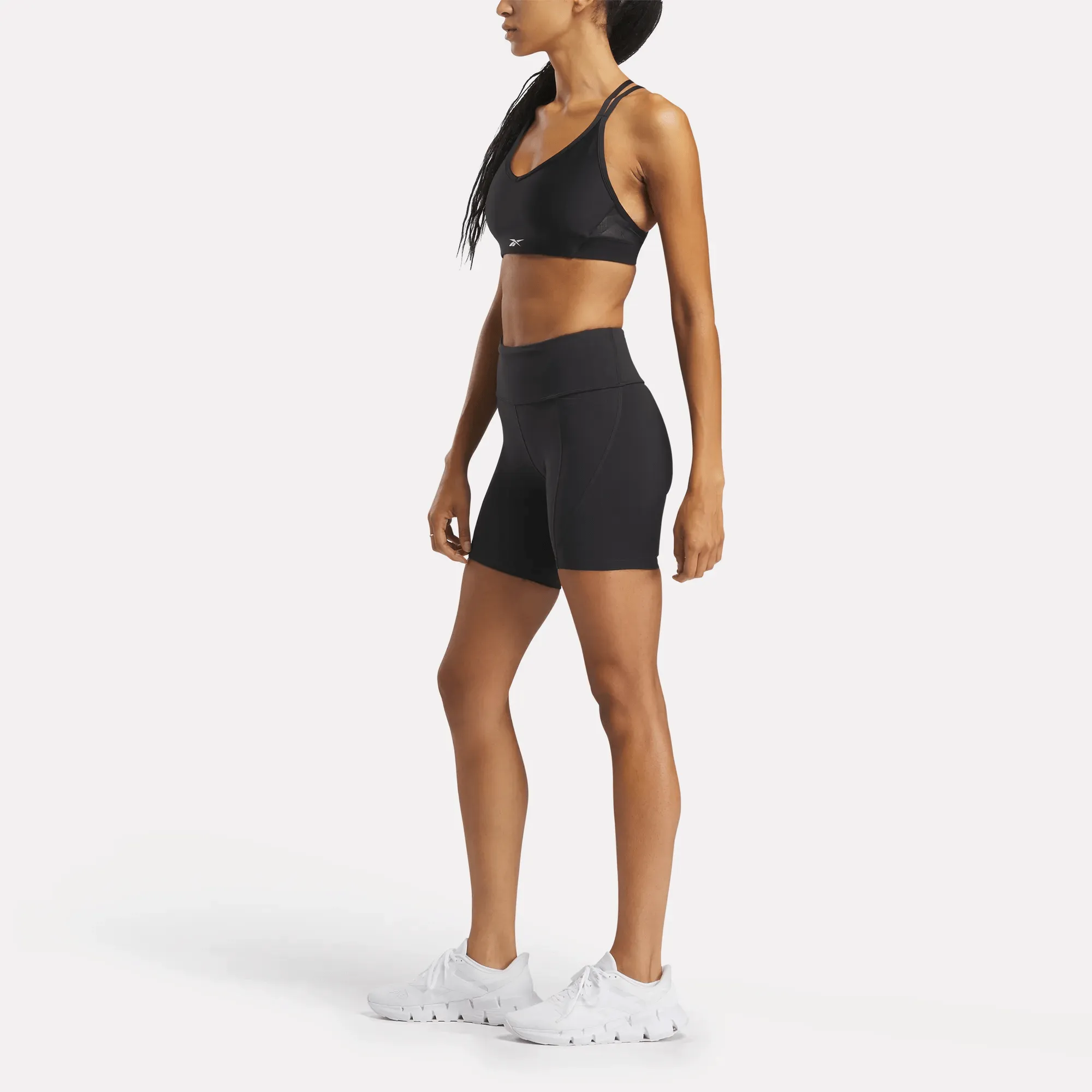 Reebok Clothing Women's Lux High Rise Biker Shorts 6"