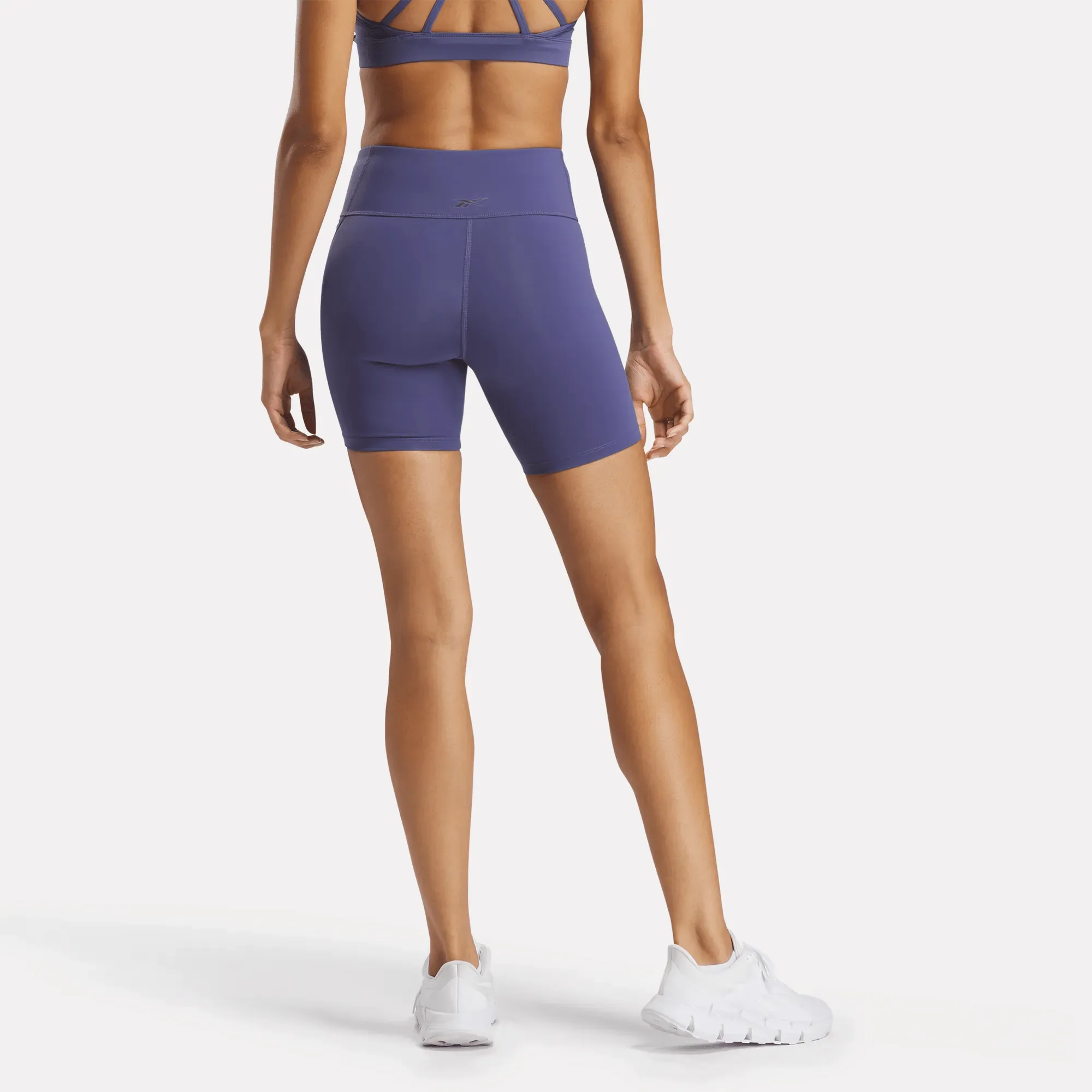 Reebok Clothing Women's Lux High Rise Biker Shorts 6"