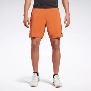 Reebok Men's Speed 3.0 Shorts Orange Reebok