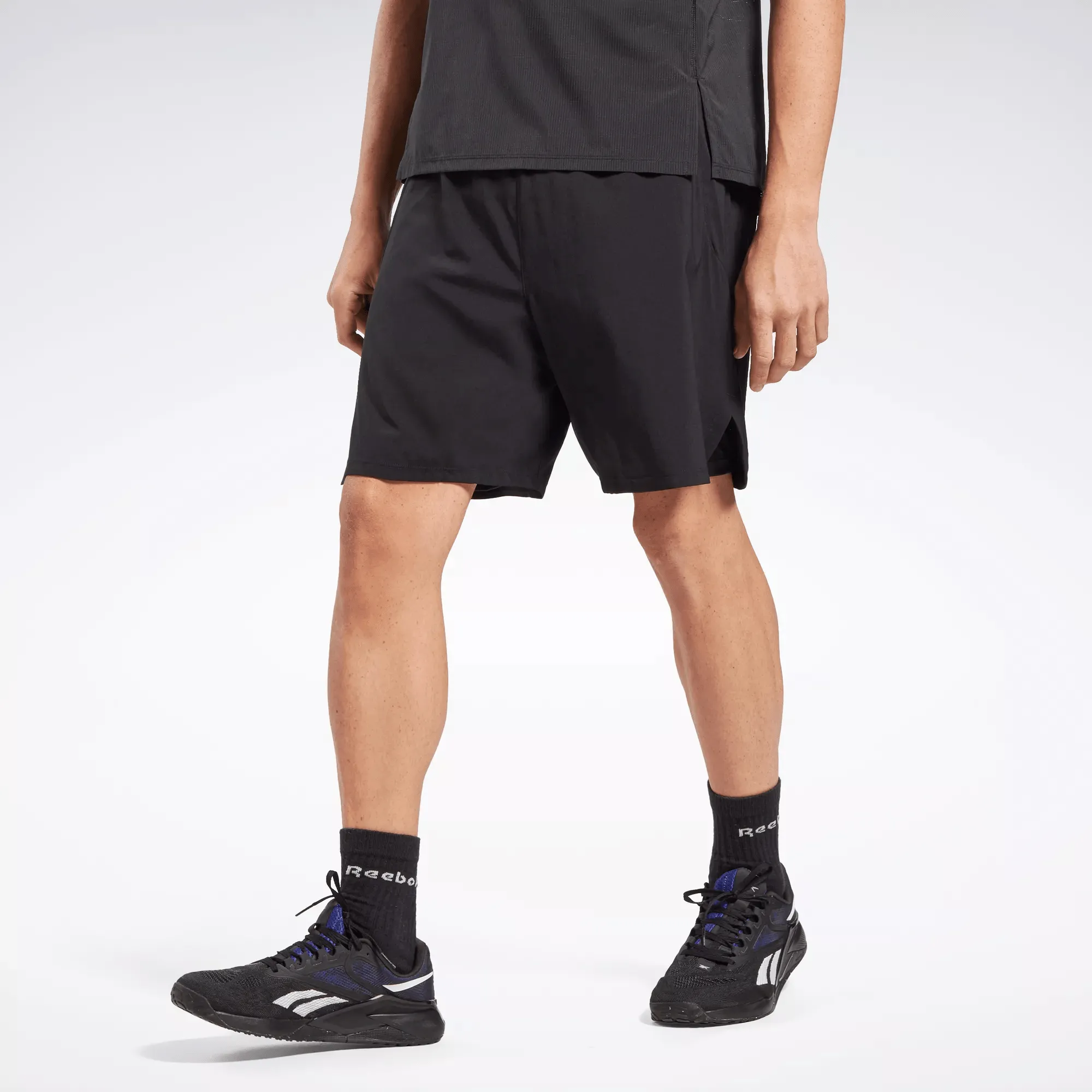 Reebok Men's Speed 3.0 Two-in-One Shorts Black Reebok
