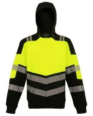 Regatta Mens Hi-Vis X-Pro Hoodie Class 2 Regatta Clothing