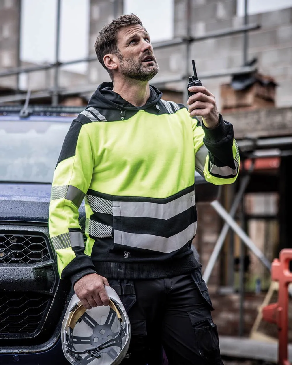 Regatta Mens Hi-Vis X-Pro Hoodie Class 2 Regatta Clothing