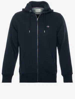 Regular Shield Full Zip Hoodie Evening Blue