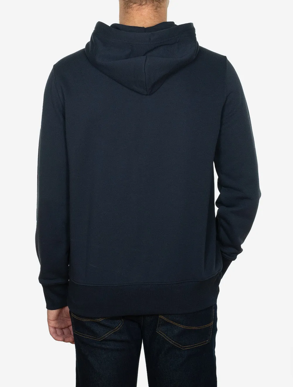 Regular Shield Full Zip Hoodie Evening Blue