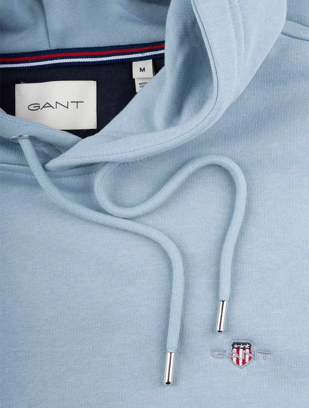 Regular Shield Hoodie Dove Blue