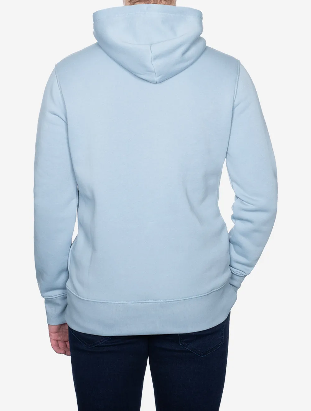 Regular Shield Hoodie Dove Blue