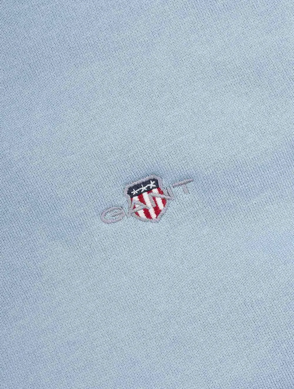 Regular Shield Hoodie Dove Blue
